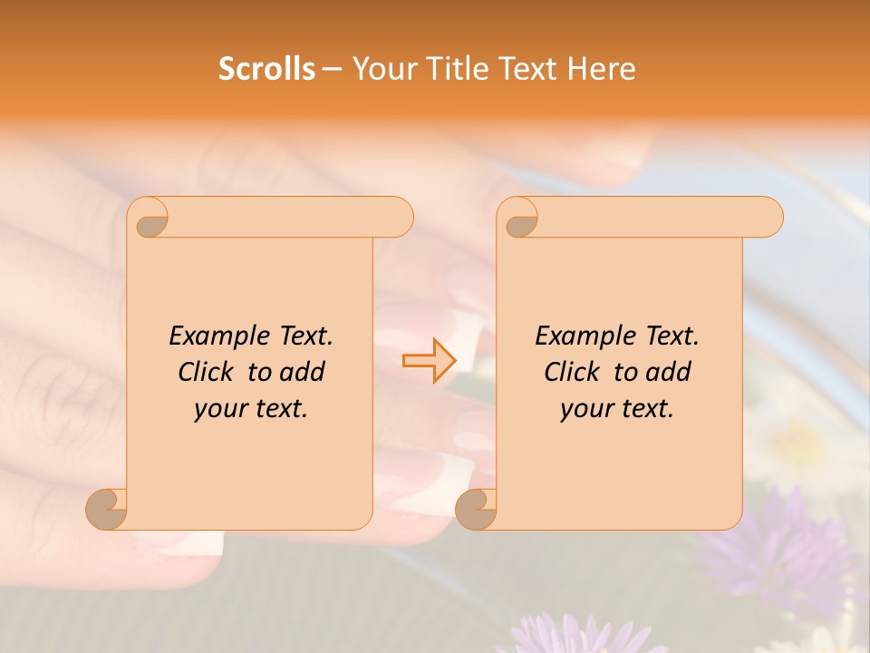Skincare Aromatherapy Skin PowerPoint Template