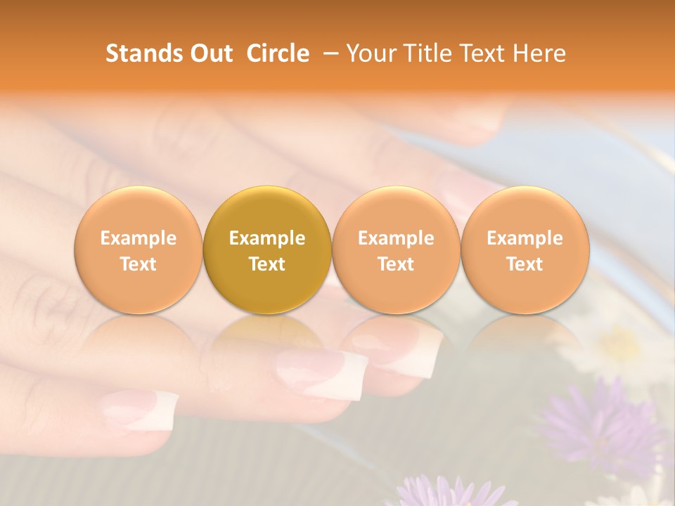 Skincare Aromatherapy Skin PowerPoint Template