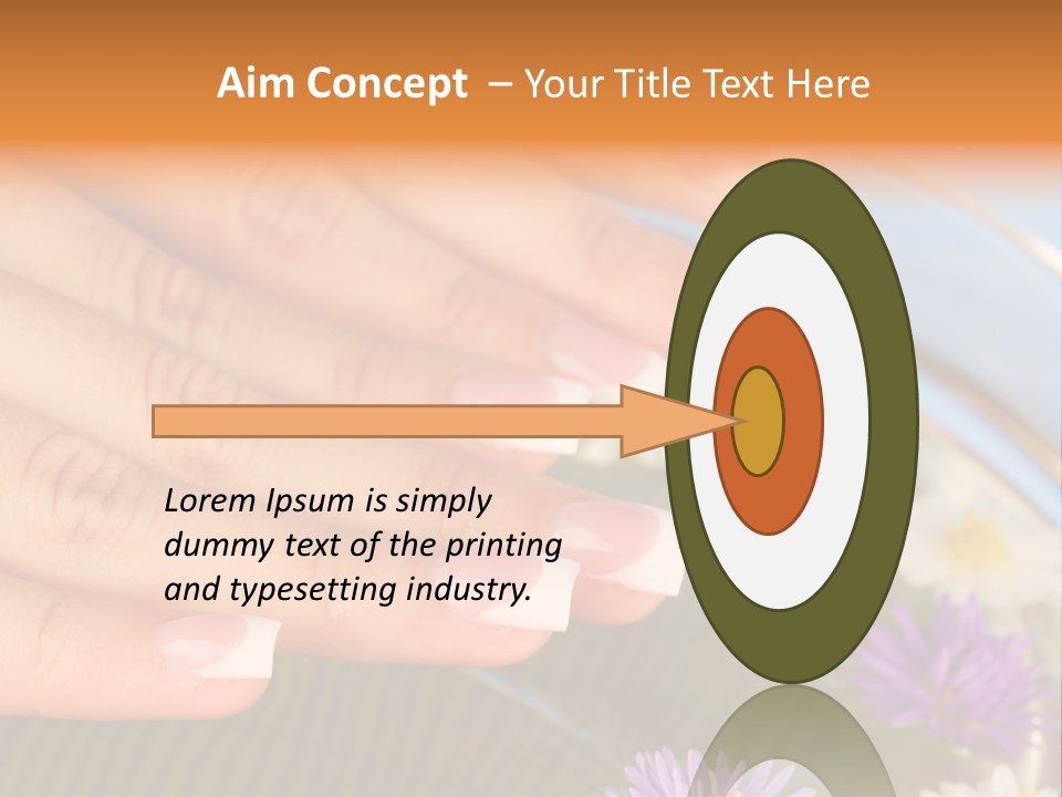 Skincare Aromatherapy Skin PowerPoint Template