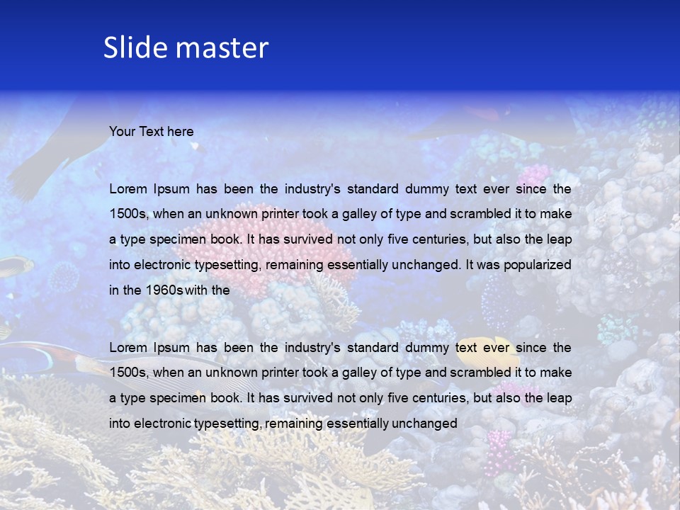 Egypt Aquatic Many PowerPoint Template