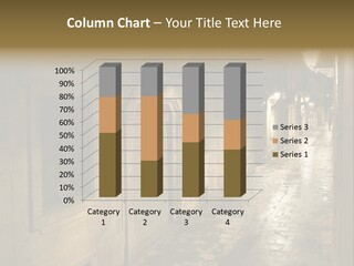 Catalonia House Cityscape PowerPoint Template