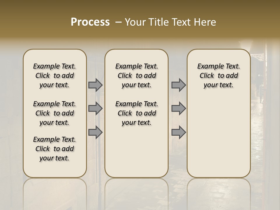 Catalonia House Cityscape PowerPoint Template