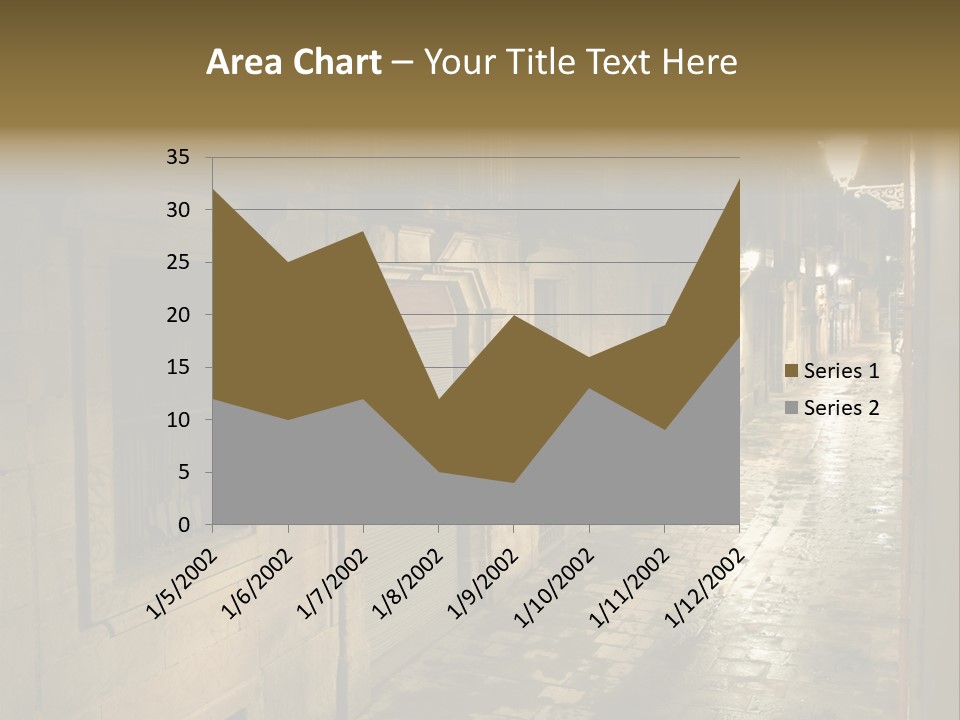 Catalonia House Cityscape PowerPoint Template