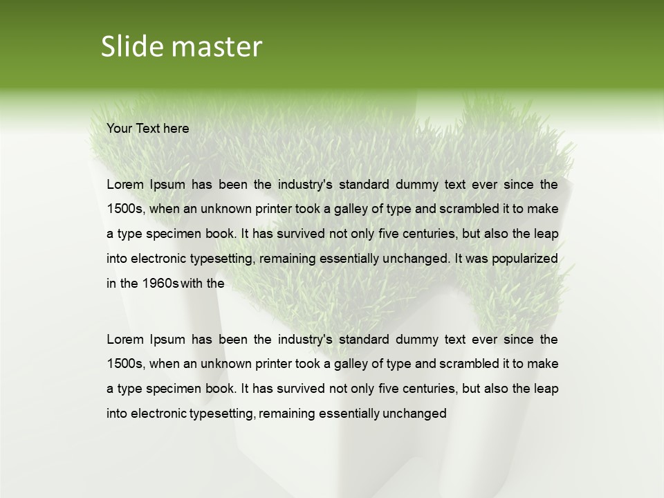 Sustainable Environmental Stock PowerPoint Template