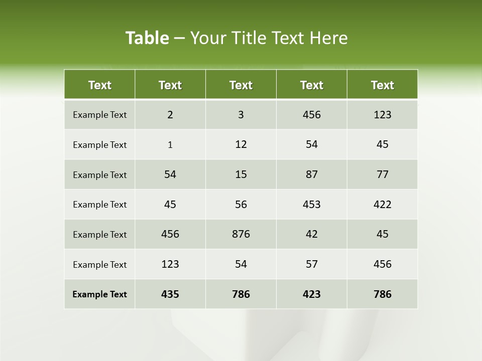 Sustainable Environmental Stock PowerPoint Template
