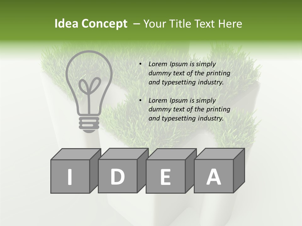 Sustainable Environmental Stock PowerPoint Template