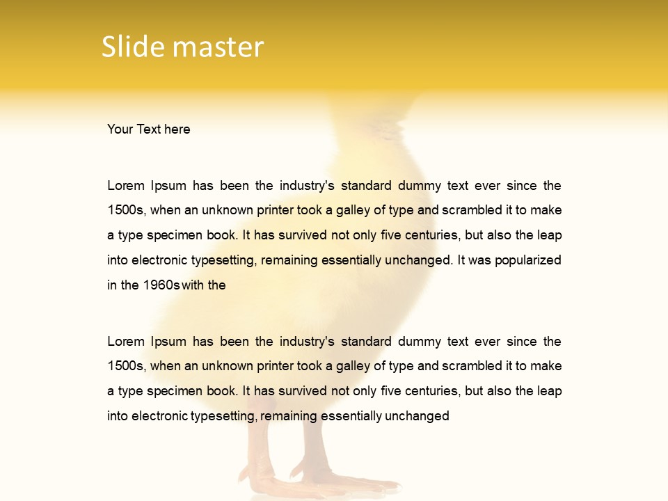 Vertebrate Farm Little PowerPoint Template