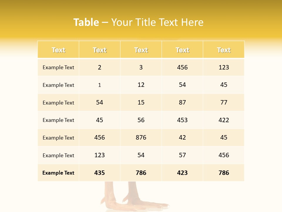 Vertebrate Farm Little PowerPoint Template