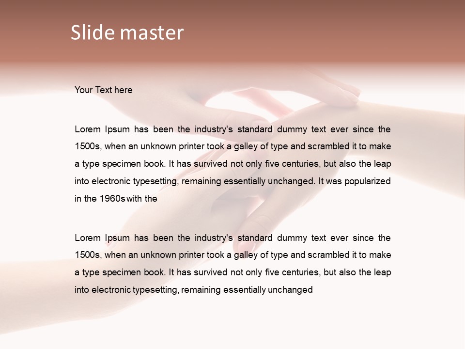 Arm Soft Wellbeing PowerPoint Template