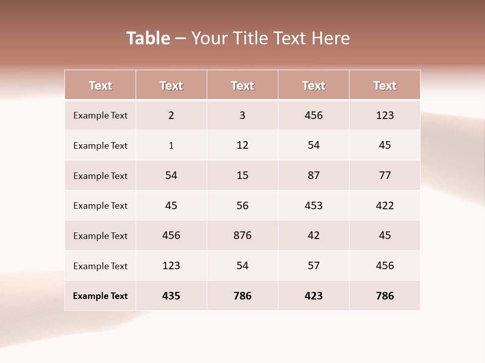 Arm Soft Wellbeing PowerPoint Template