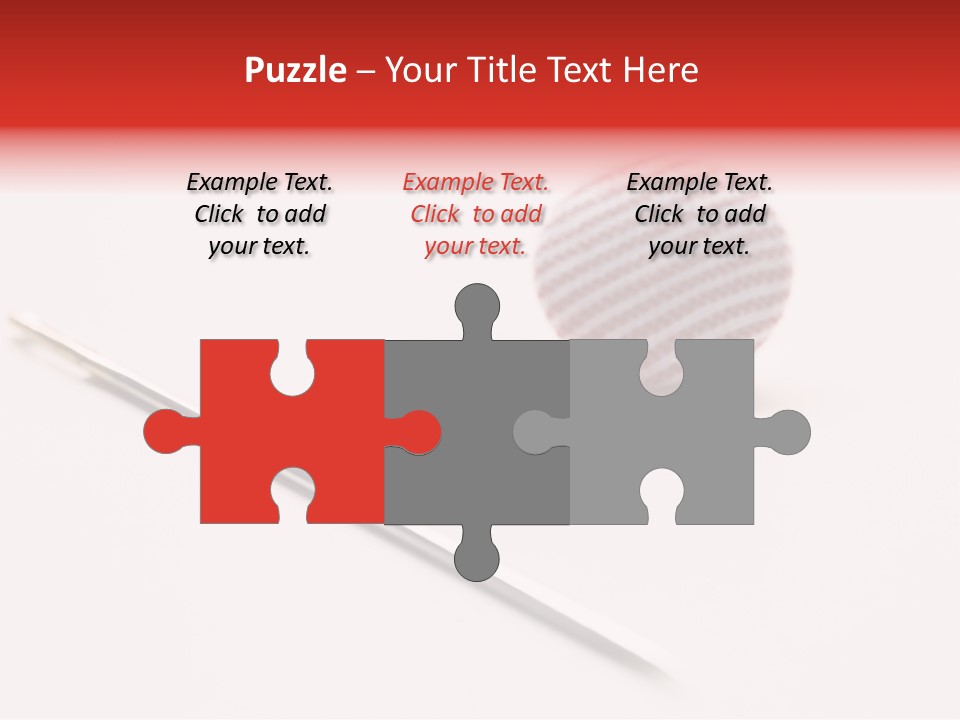 Object Sew Pink PowerPoint Template