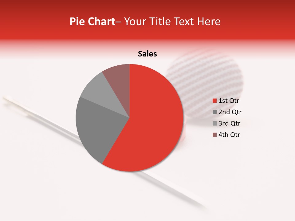 Object Sew Pink PowerPoint Template