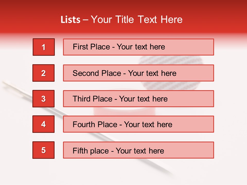 Object Sew Pink PowerPoint Template