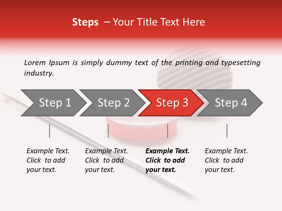 Object Sew Pink PowerPoint Template