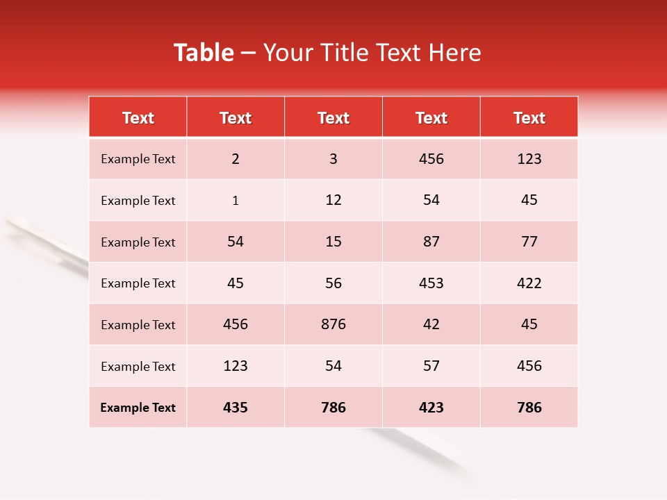 Object Sew Pink PowerPoint Template