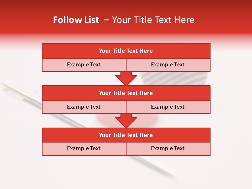 Object Sew Pink PowerPoint Template