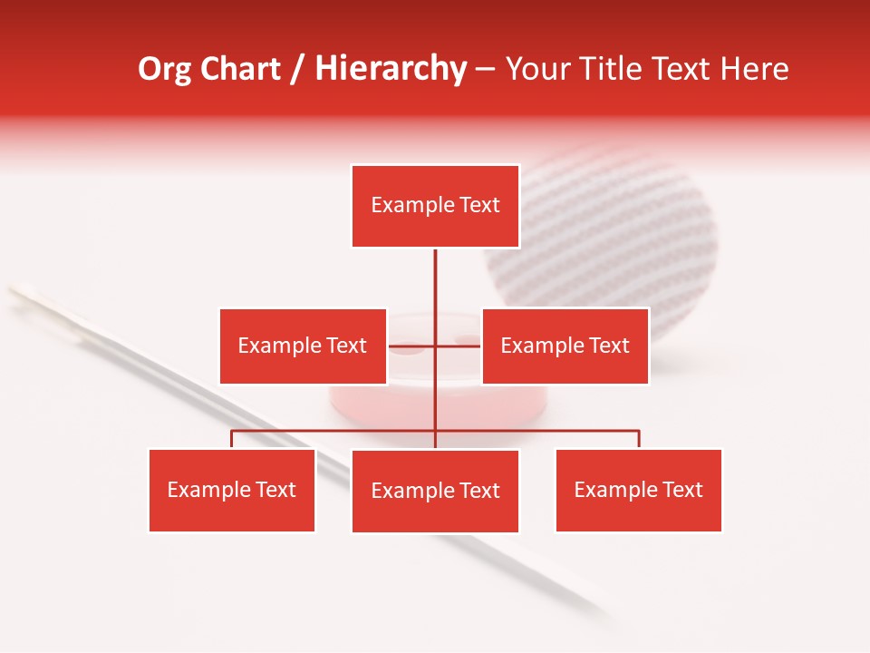 Object Sew Pink PowerPoint Template