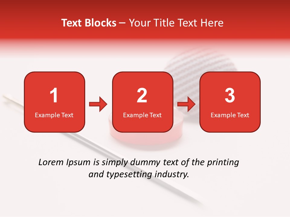 Object Sew Pink PowerPoint Template