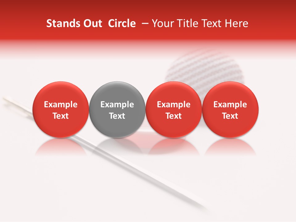 Object Sew Pink PowerPoint Template