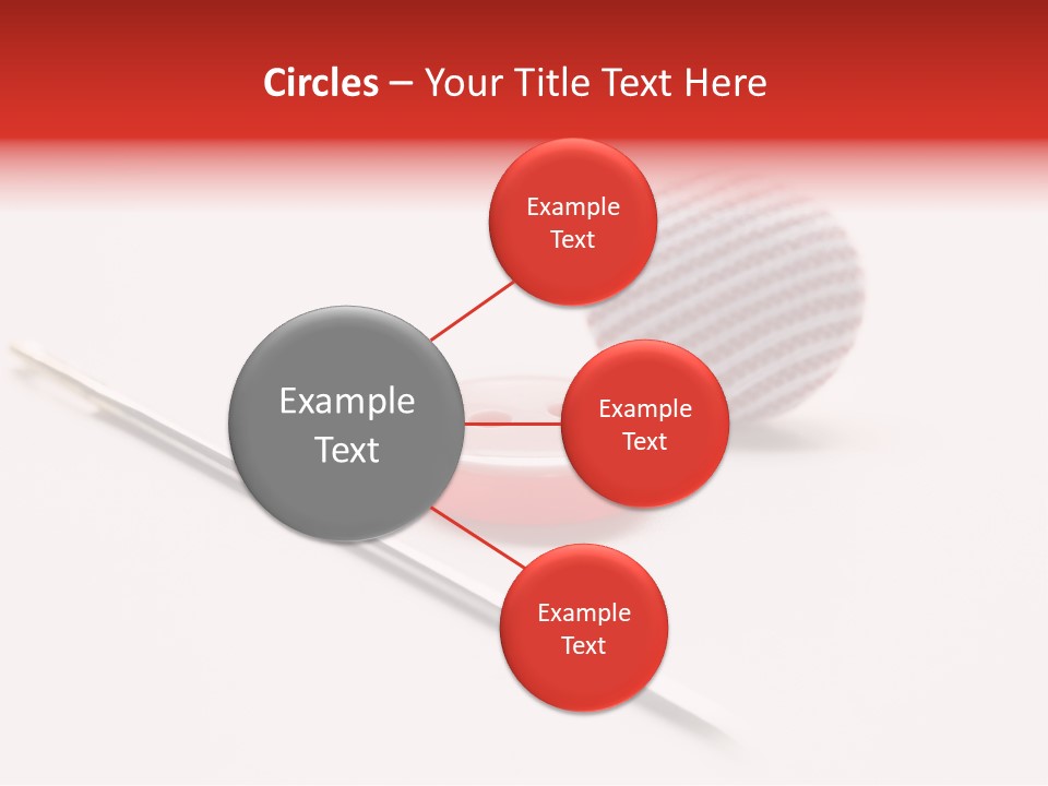 Object Sew Pink PowerPoint Template