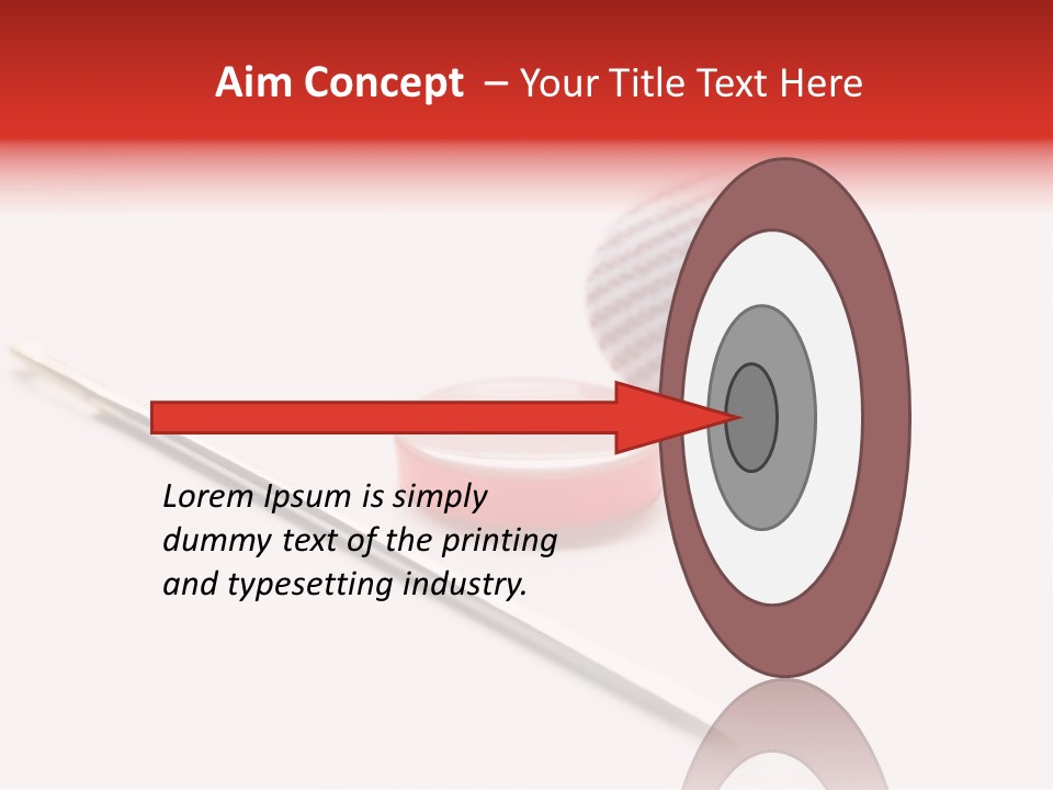 Object Sew Pink PowerPoint Template