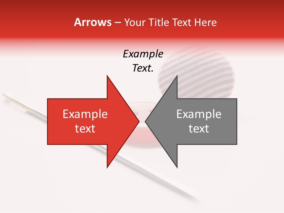 Object Sew Pink PowerPoint Template