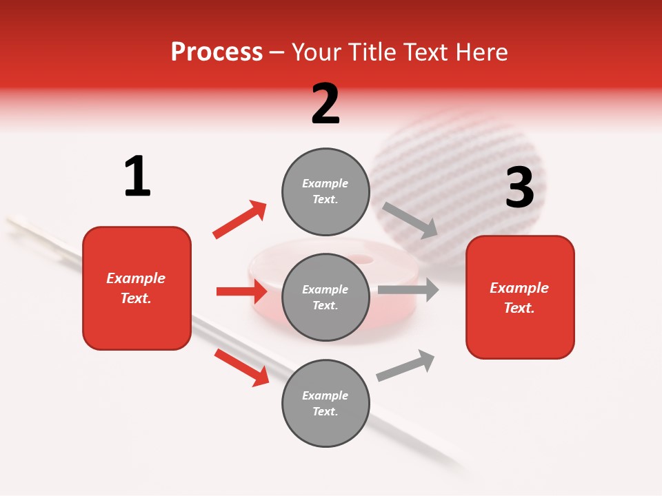 Object Sew Pink PowerPoint Template