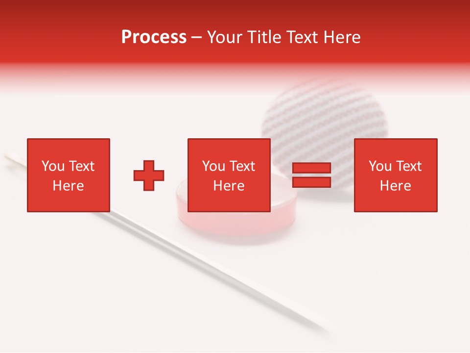 Object Sew Pink PowerPoint Template