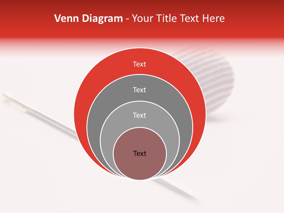 Object Sew Pink PowerPoint Template