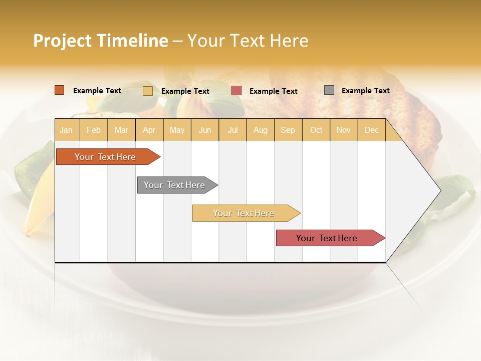 Grilled Meal Nutrition PowerPoint Template