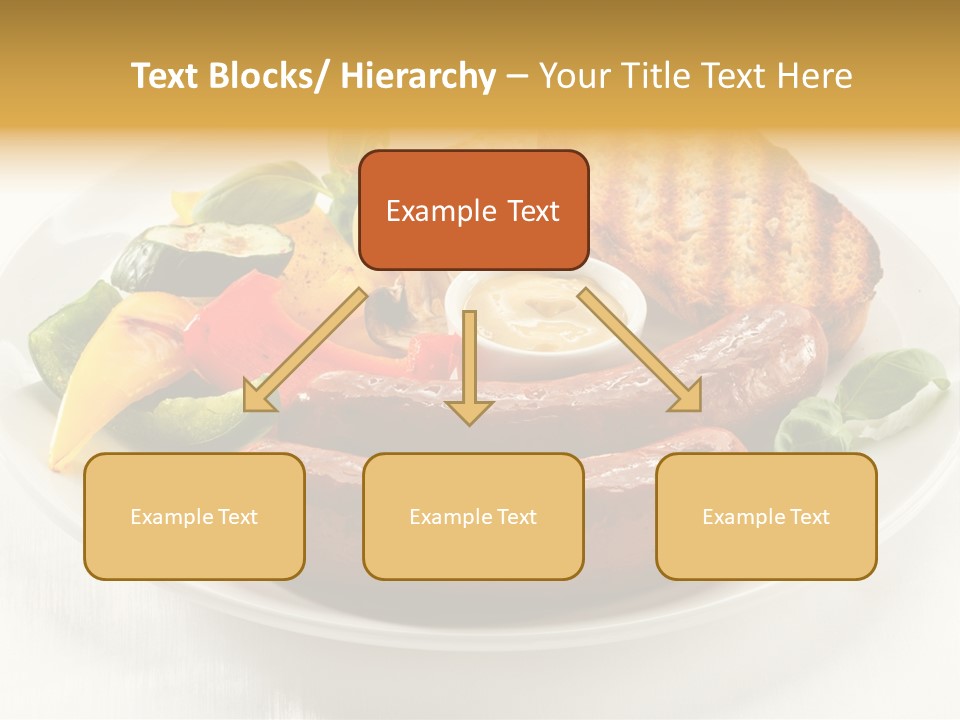 Grilled Meal Nutrition PowerPoint Template