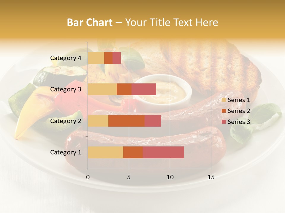 Grilled Meal Nutrition PowerPoint Template