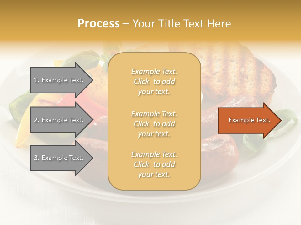 Grilled Meal Nutrition PowerPoint Template
