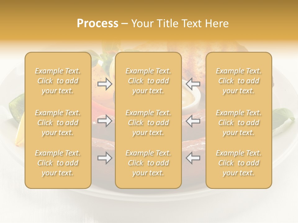 Grilled Meal Nutrition PowerPoint Template