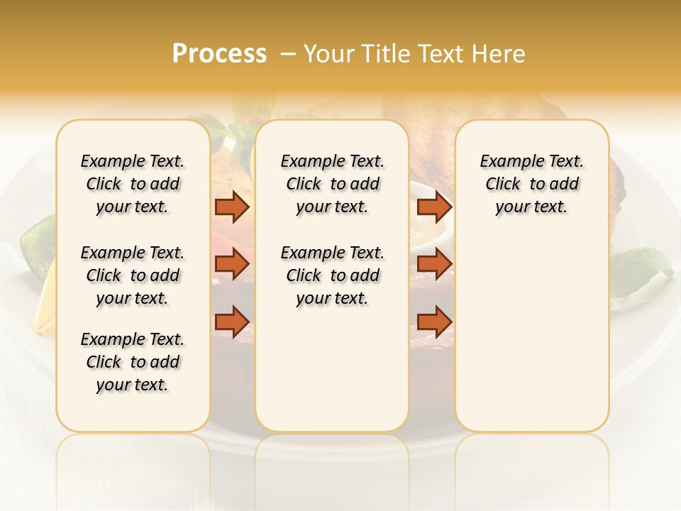 Grilled Meal Nutrition PowerPoint Template