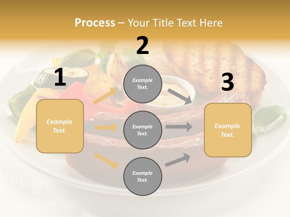 Grilled Meal Nutrition PowerPoint Template