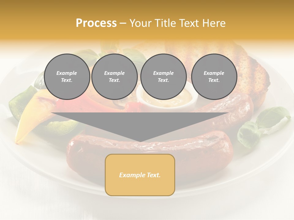 Grilled Meal Nutrition PowerPoint Template