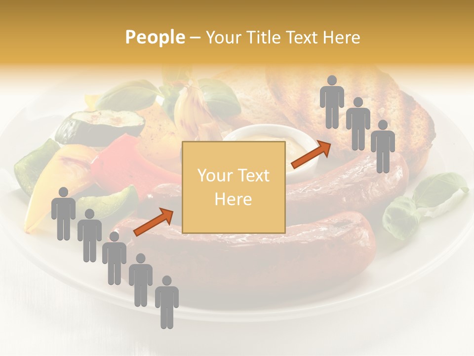 Grilled Meal Nutrition PowerPoint Template