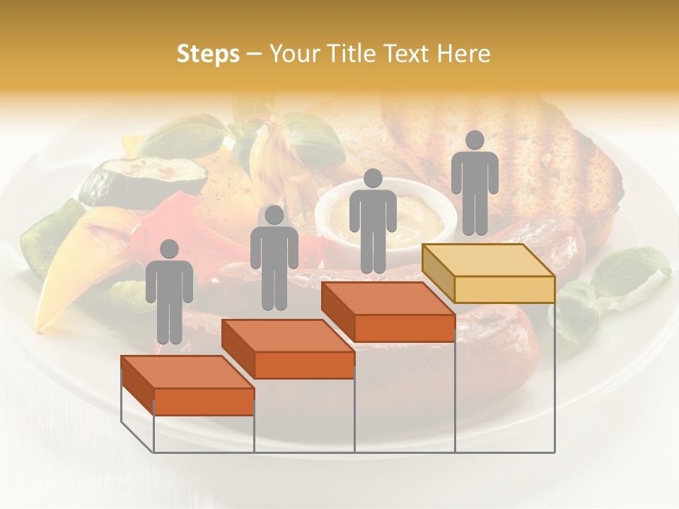 Grilled Meal Nutrition PowerPoint Template