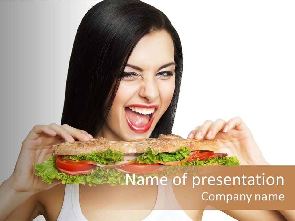 Smiling One Fun PowerPoint Template