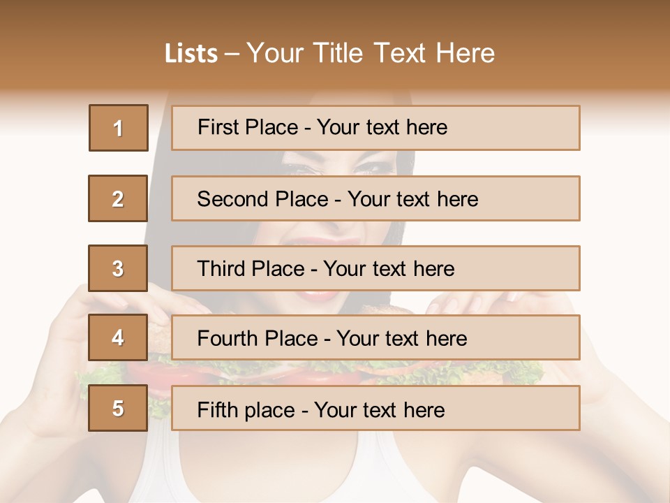 Smiling One Fun PowerPoint Template
