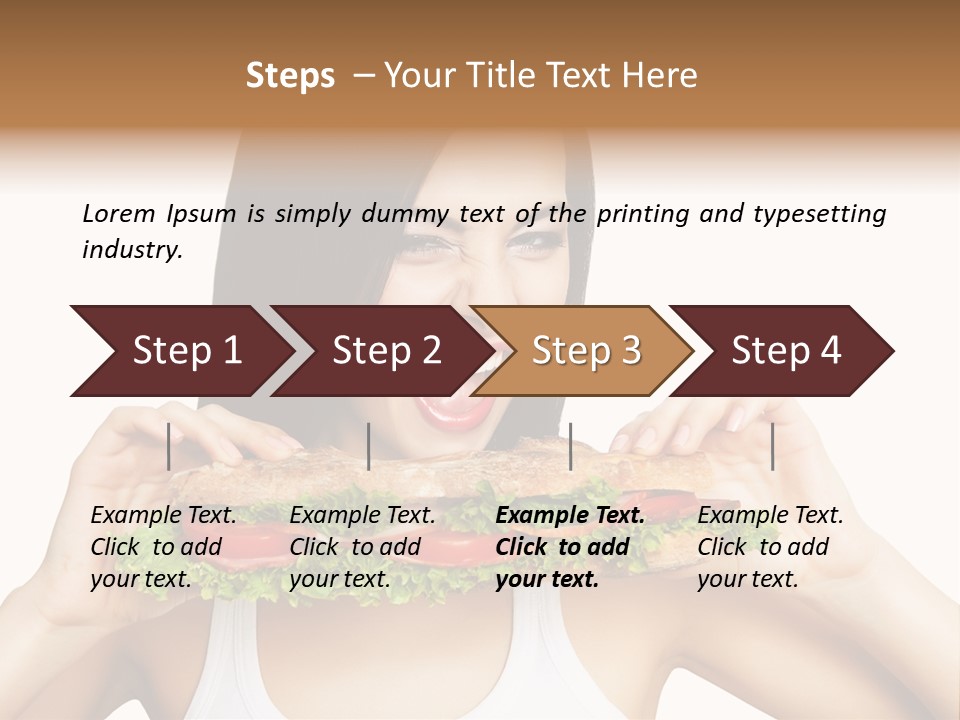 Smiling One Fun PowerPoint Template
