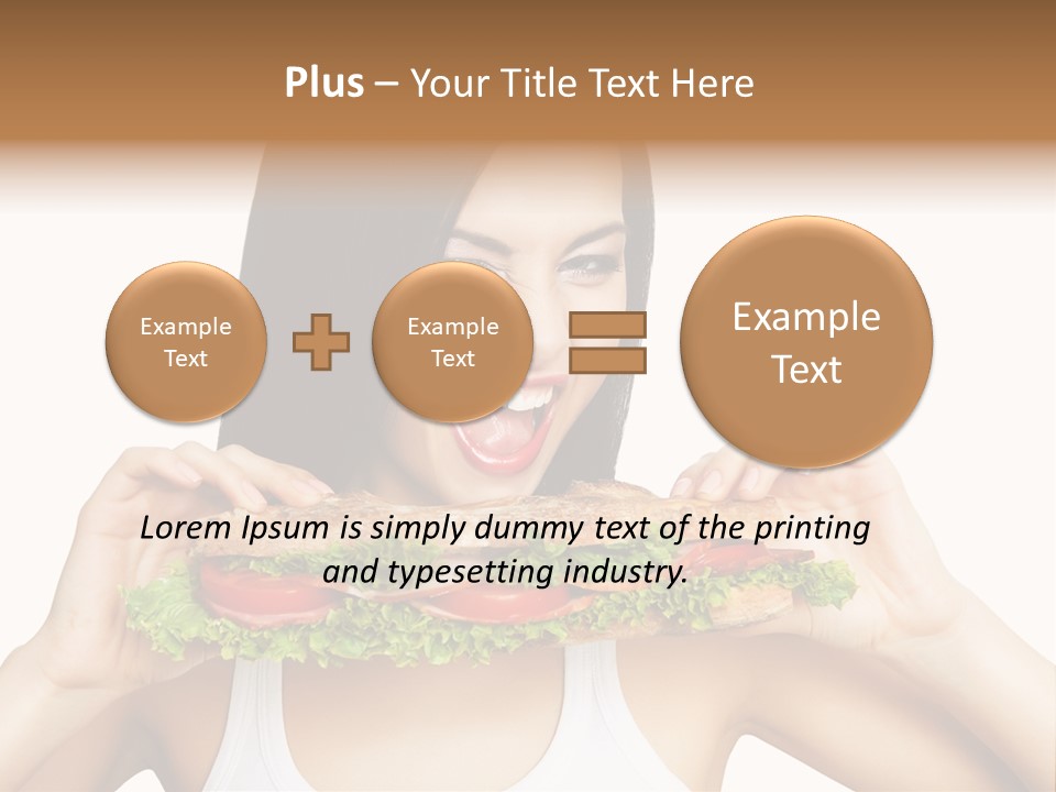 Smiling One Fun PowerPoint Template