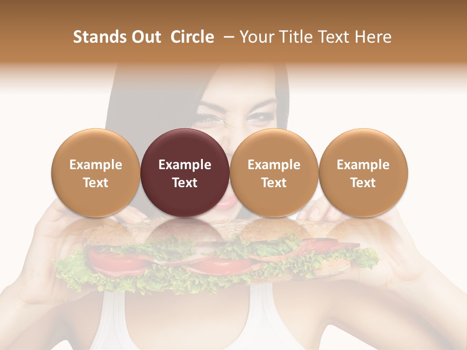 Smiling One Fun PowerPoint Template