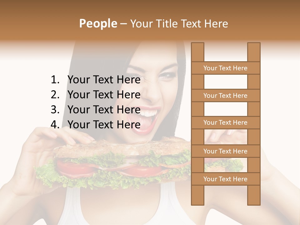 Smiling One Fun PowerPoint Template