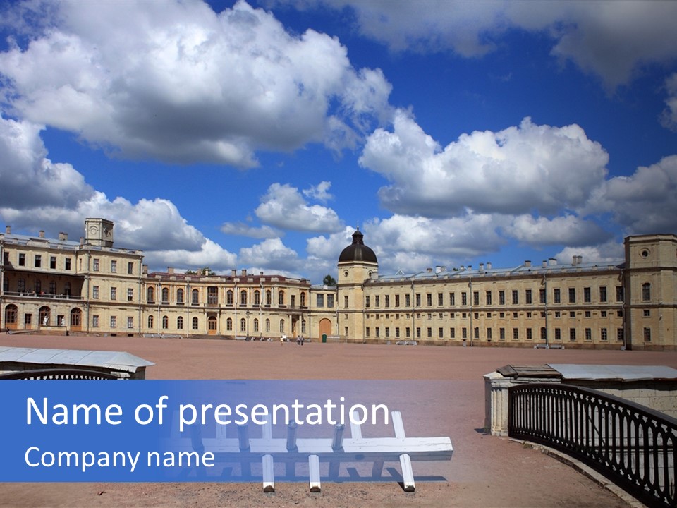 Residence Russian Sky PowerPoint Template