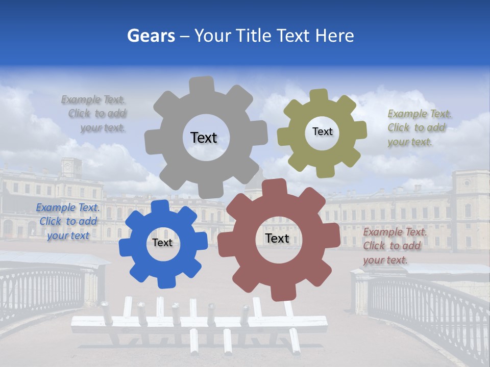 Residence Russian Sky PowerPoint Template