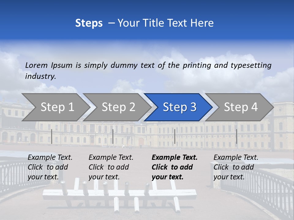 Residence Russian Sky PowerPoint Template