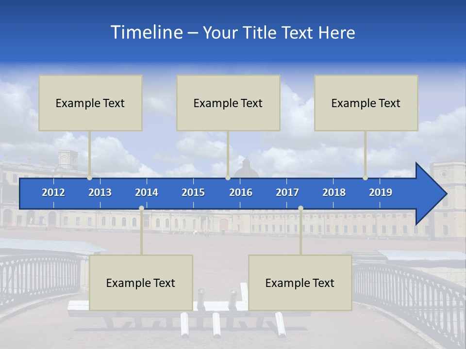 Residence Russian Sky PowerPoint Template
