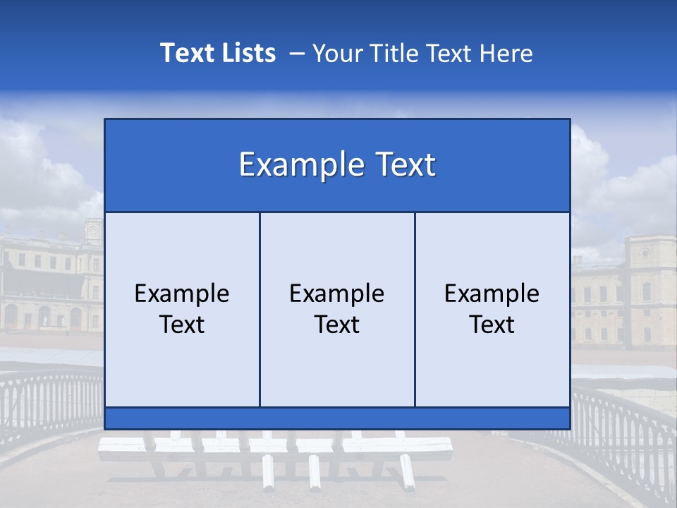 Residence Russian Sky PowerPoint Template